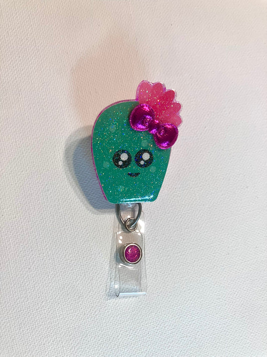 Cactus Badge Reel