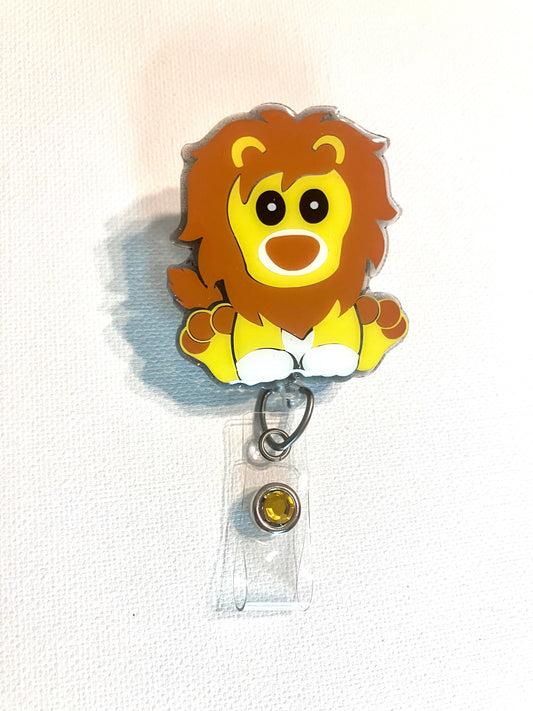 Lion Badge Reel